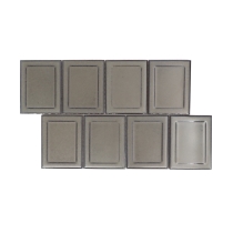 CUADRO - 3.54X4.65/9X14, FAWN FRAME, SEMI